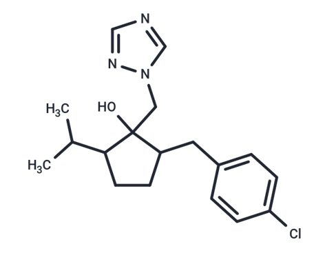 種菌唑標(biāo)準(zhǔn)品/2-（（4氯苯基）甲基）-5 -（1-甲基乙基）-1- （1H-1,2,4-三唑-1-甲基）環(huán)戊醇