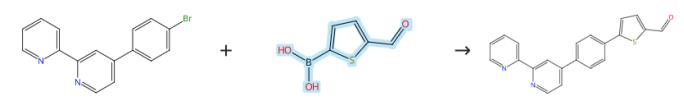 5-醛基-2-噻吩硼酸的偶聯(lián)反應