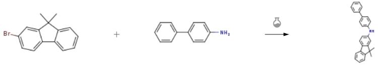 N-[1,1'-聯(lián)苯-4-基]-9,9-二甲基-9H-芴-2-胺的合成2.png