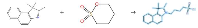 1,1,2-三甲基-3-(4-磺酸丁基)-1H-苯并[E]吲哚內(nèi)鹽的制備方法