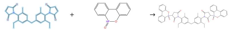 雙(3-乙基-5-甲基-4-馬來(lái)酰亞胺基苯基)甲烷的制備與加成反應(yīng)