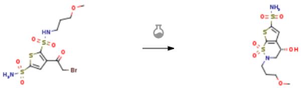 (S)-3,4-二氫-4-羥基-2-(3-甲氧丙基)-2H-噻吩并[3,2-E]-1,2-噻嗪-6-磺酰胺 1,1-二氧化物的合成2.png