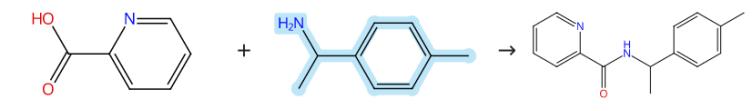 1-(對甲苯基)乙胺的酰胺化反應(yīng)