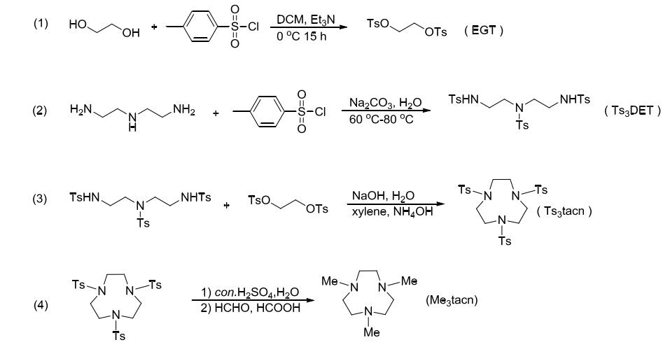 1,4,7-三甲基-1,4,7-三氮雜環(huán)壬烷的一種制備方法