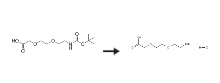 2-(2-(2-Aminoethoxy)ethoxy)acetic acid hydrochloride synthesis 2-(2-(2-Aminoethoxy)ethoxy)acetic acid hydrochloride synthesis