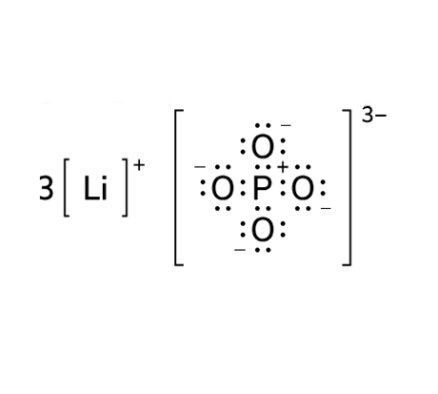 Lithium phosphate lewis structure