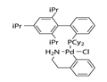 Chloro(2-dicyclohexylphosphino-2',4',6'-tri-i-propyl-1,1'-biphenyl)[2-(2-aminoethyl)phenyl] palladium(II) methyl-t-butylether adduct /XPhos Pd G1