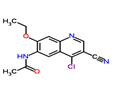 N-(4-Chloro-3-cyano-7-ethoxy-6-quinolinyl)acetamide