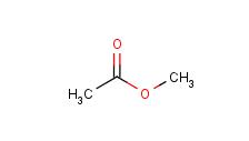 Molecular Structure of 79-20-9 (Methyl acetate)