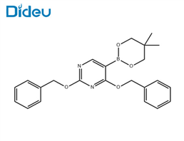 2,4-BIS-(BENZYLOXY)-5-(5,5-DIMETHYL-[1,3,2]-DIOXABORINAN-2-YL)PYRIMIDINE