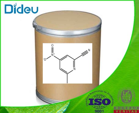 2-Cyano-6-methyl-4-nitropyridine