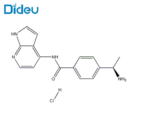 4-[(1R)-1-Aminoethyl]-N-1H-pyrrolo[2,3-b]pyridin-4-ylbenzamide hydrochloride