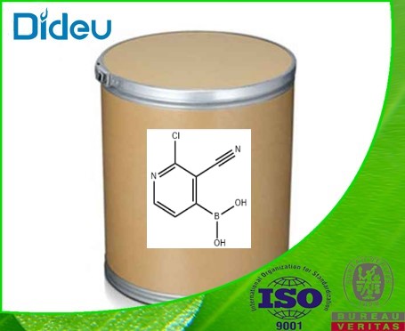 2-CHLORO-3-CYANOPYRIDIN-4-YLBORONIC ACID