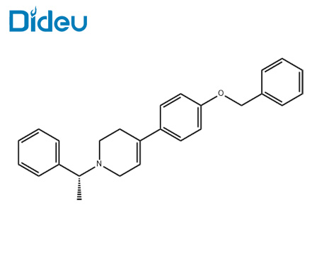 (R)-4-(4-(benzyloxy)phenyl)-1-(1-phenylethyl)-1,2,3,6-tetrahydropyridine