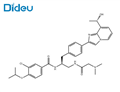 3-Chloro-N-{(1S)-2-[(N,N-dimethylglycyl)amino]-1-[(4-{8-[(1S)-1-hydroxyethyl]imidazo[1,2-a]pyridin-2-yl}phenyl)methyl]ethyl}-4-[(1-methylethyl)oxy]benzamide