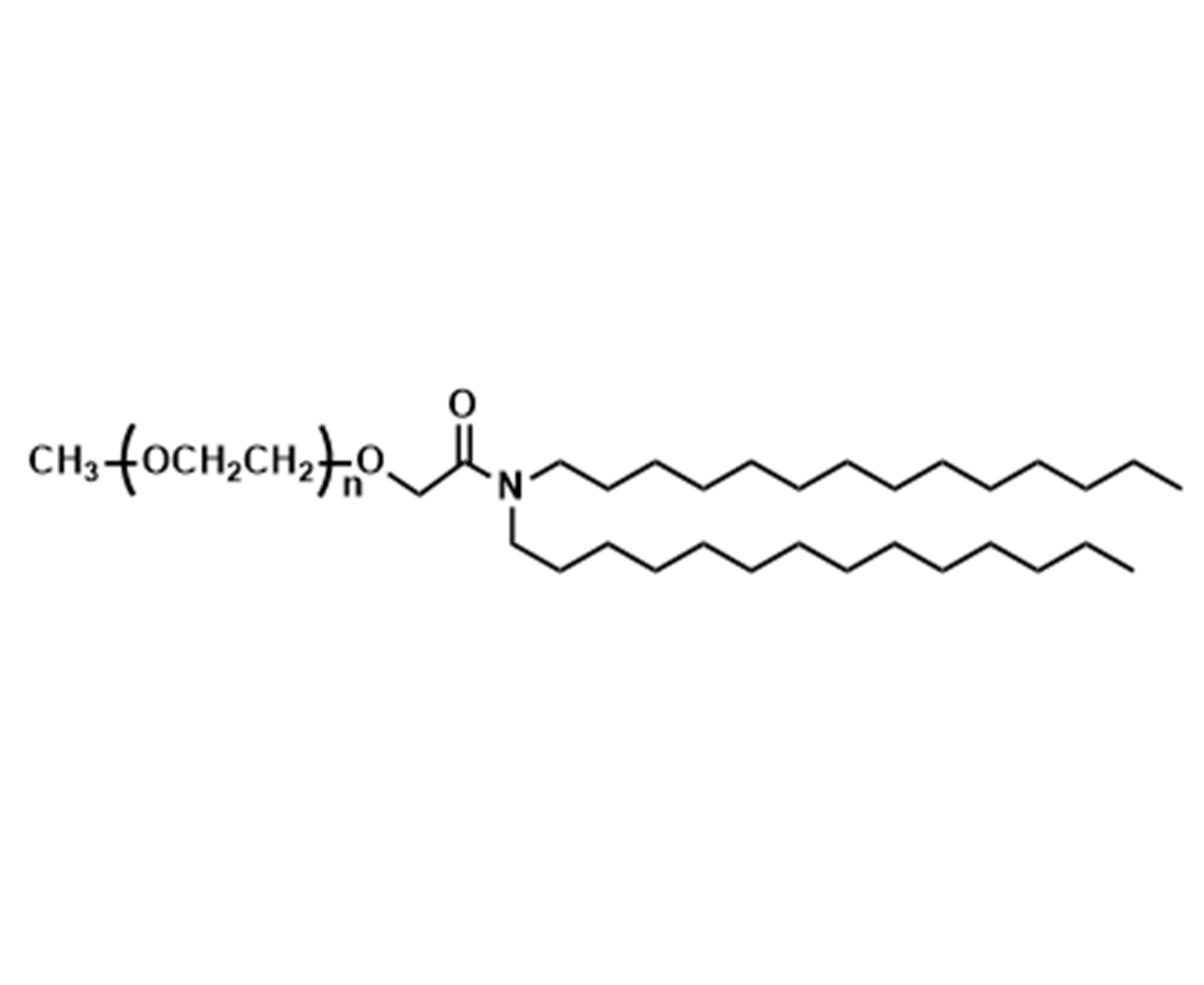 Methoxypoly(ethylene glycol) ditetradecylacetamide