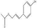 3-(4-hydroxyphenyl)prop-2-enyl acetate