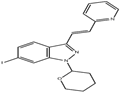 (E)-6-Iodo-3-[2-(pyridin-2-yl)ethenyl]-1-(tetrahydro-2H-pyran-2-yl)-1H-indazole