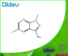 5-IODO-1-METHYL-1H-PYRAZOLO[3,4-B] PYRIDIN-3-AMINE