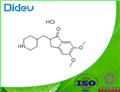 5,6-Dimethoxy-2-(4-piperidinylmethyl)-1-indanone hydrochloride 