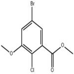 Methyl 2-chloro-3-methoxy-5-bromobenzoate