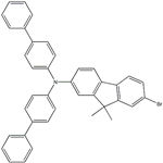 N,N-di([1,1'-biphenyl]-4-yl)-7-broMo-9,9-diMethyl-9H-fluoren-2-aMine