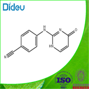 4-((4-Oxo-1,4-dihydropyriMidin-2-yl)aMino)benzonitrile