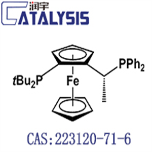 (R)-1-[(S)-2-(DI-TERT.-BUTYLPHOSPHINO)FERROCENYL]ETHYLDIPHENYLPHOSPHINE