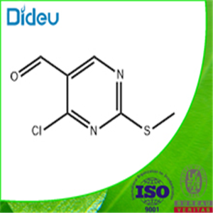 4-Chloro-2-(methylthio)pyrimidine-5-carboxaldehyde 