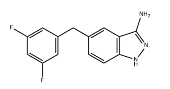 5-(3,5-difluorobenzyl)-1H-indazol-3-amine