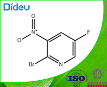 2-BROMO-5-FLUORO-3-NITROPYRIDINE 