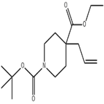 Ethyl 1-boc-4-allyl-4-piperidinecarboxylate