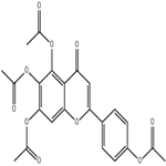 [4-(5,6,7-triacetyloxy-4-oxochromen-2-yl)phenyl]acetate