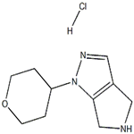 1-(4-Tetrahydropyranyl)-1,4,5,6-tetrahydropyrrolo[3,4-c]pyrazole hydrochloride