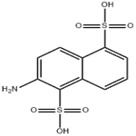 2-Amino-1,5-naphthalenedisulfonic acid