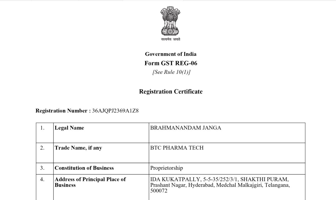 Business License Of EnterpriseLegal Person