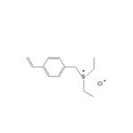 (4-ethenylphenyl)methyl-diethylsulfanium;chloride