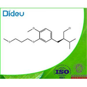 Benzene, 4-[(2R)-2-(chloromethyl)-3-methylbutyl]-1-methoxy-2-(3-methoxypropoxy)- 