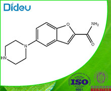 5-(1-Piperazinyl)benzofuran-2-carboxamide 