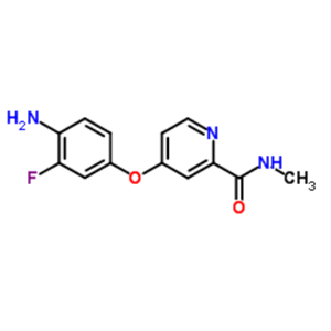 4-(4-Amino-3-fluorophenoxy)pyridine-2-carboxylic acid methylamine