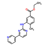 Benzoic acid,4-methyl-3-[[4-(3-pyridinyl)-2-pyrimidinyl]amino]-, ethyl ester