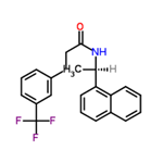 N-((R)-1-(naphthalen-1-yl)ethyl)-3-(3-(trifluoroMethyl)phenyl)propanaMide