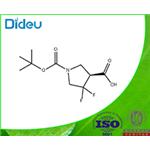 1,3-Pyrrolidinedicarboxylic acid, 4,4-difluoro-, 1-(1,1-dimethylethyl) ester, (3S)- 