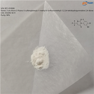 3-(4-chloro-2-fluoro-5-sulfanylphenyl)-1-methyl-6-(trifluoromethyl)-1,2,3,4-tetrahydropyrimidine-2,4-dione