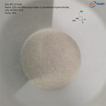 [(2S)-4,4-difluoropyrrolidin-2-yl]methanol hydrochloride