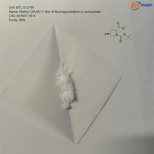 Methyl (2R,4S)-1-Boc-4-fluoropyrrolidine-2-carboxylate