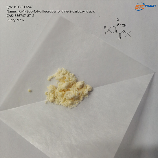 (R)-1-Boc-4,4-difluoropyrrolidine-2-carboxylic acid