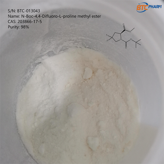 1-O-tert-butyl 2-O-methyl (2S)-4,4-difluoropyrrolidine-1,2-dicarboxylate