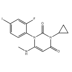 3-cyclopropyl-1-(2-fluoro-4-iodophenyl)-6-(MethylaMino)pyriMidine-2,4(1H,3H)-dione