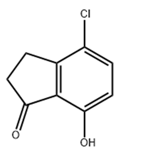 4-CHLORO-2,3-DIHYDRO-7-HYDROXYINDEN-1-ONE